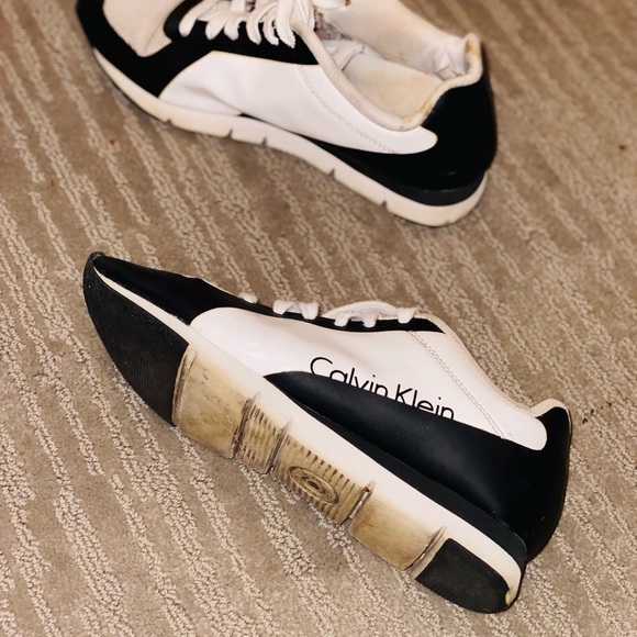 Calvin Klein black&white sneakers - Picture 4 of 6